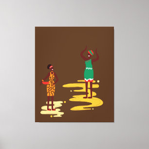 Impression de toile africaine