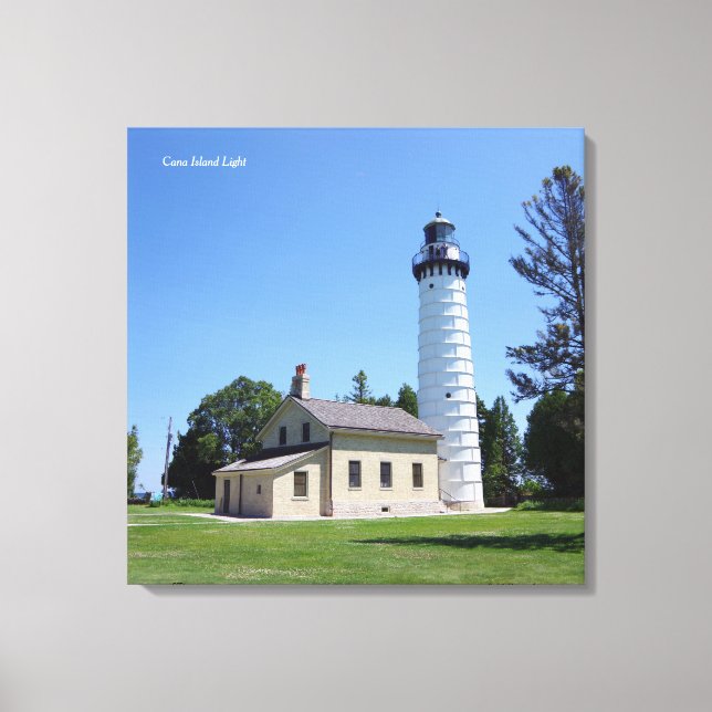 Impression de toile Cana Island Light (Recto)