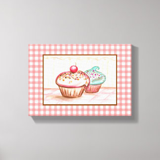 Impression de toile Cupcake
