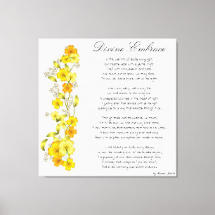 Impression de toile d'accolade divine