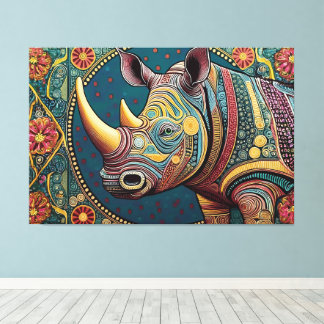 Impression de toile d'art Abstrait