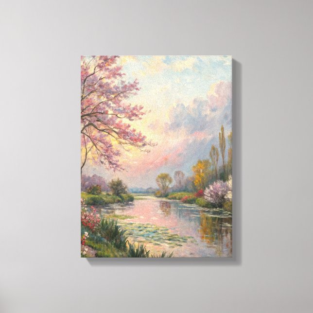 impression de toile de peinture impressionniste (Recto)