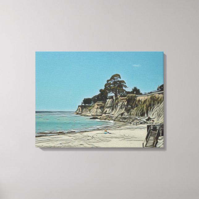 Impression de toile de plage Capitola (Recto)