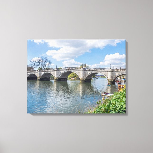 Impression de toile de vue du pont Richmond (Recto)