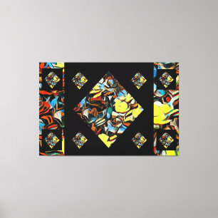 Impression de toile d'oeillet Abstraite avec rêve