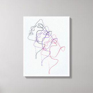 Impression de toile Échos d'émotion