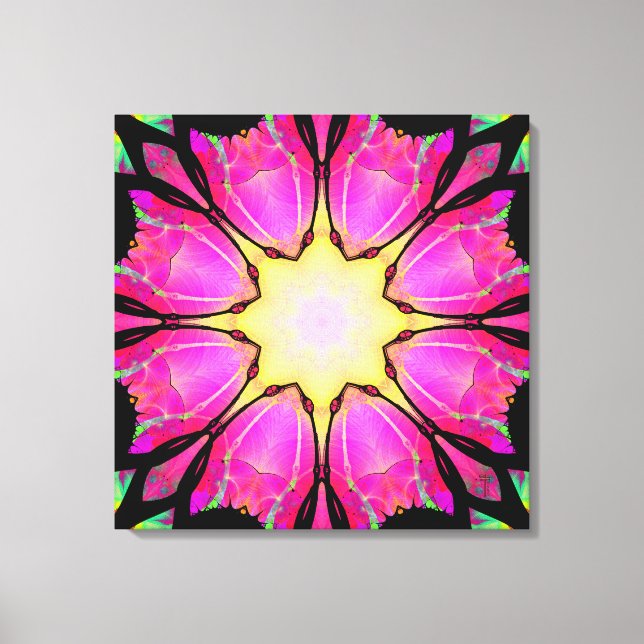 Impression de toile enveloppée de l'étoile (Recto)