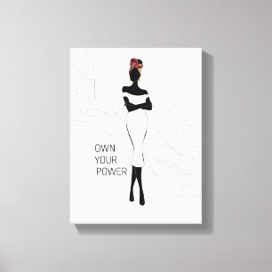 Impression de toile étirée