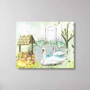 Impression de toile étirée