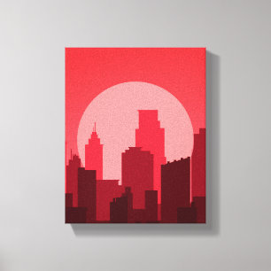 Impression de toile étirée
