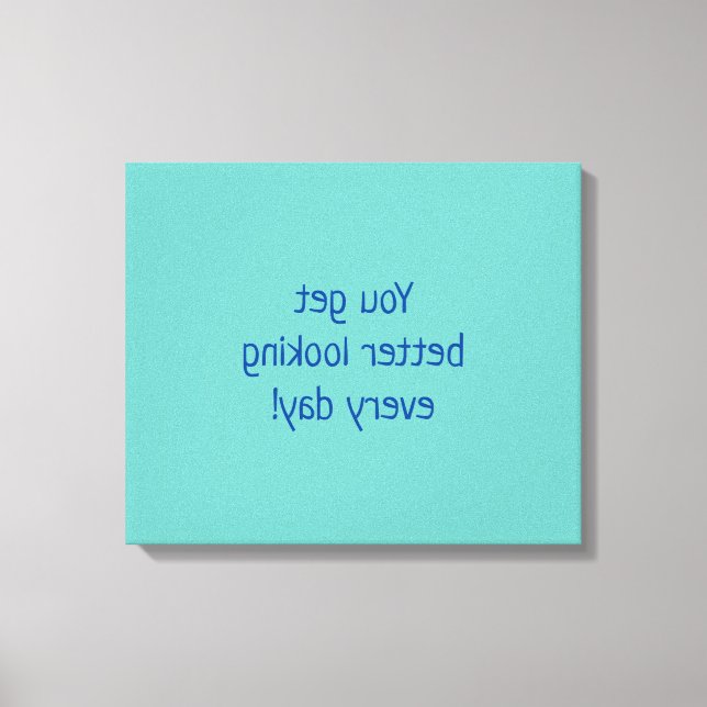 Impression de toile étirée (Recto)