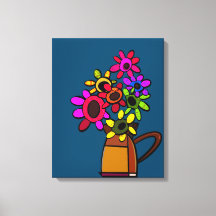 Impression de toile étirée