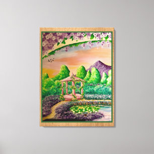 Impression de toile étirée