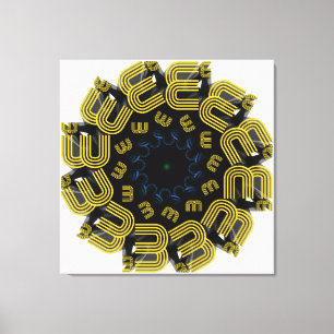 Impression de toile étirée