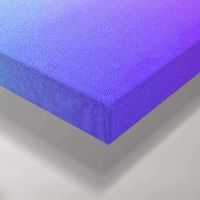 Impression de toile étirée (Coin(Bas))