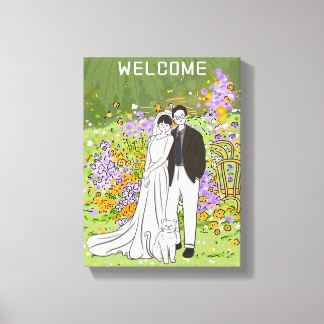 Impression de toile étirée (Recto)