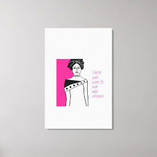 Impression de toile étirée