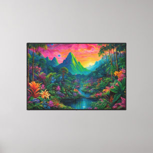 Impression de toile étirée
