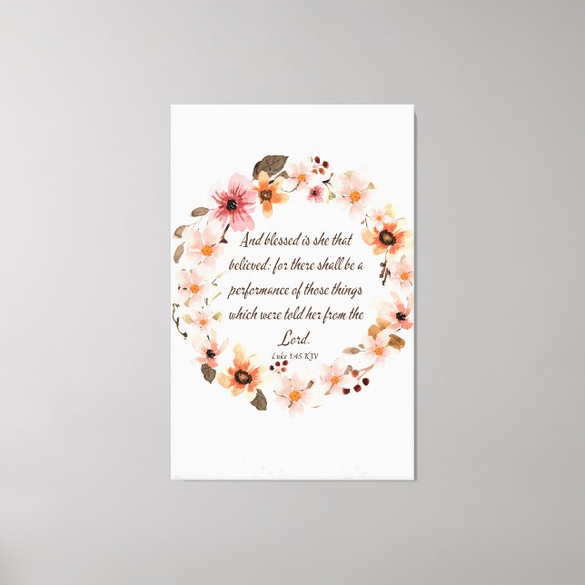 Impression de toile étirée (Recto)