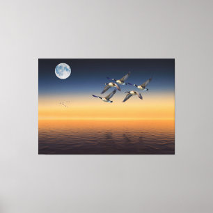 Impression de toile étirée