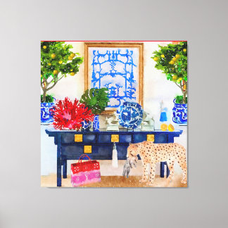 Impression de toile étirée