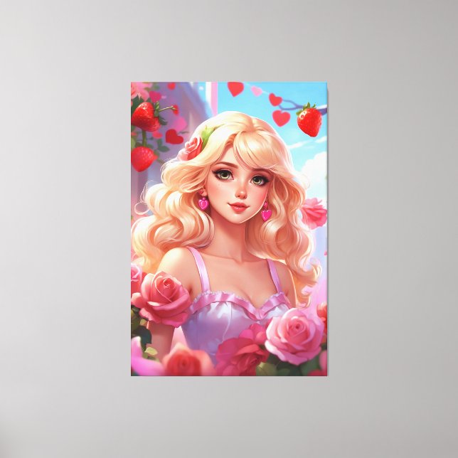 Impression de toile étirée (Recto)