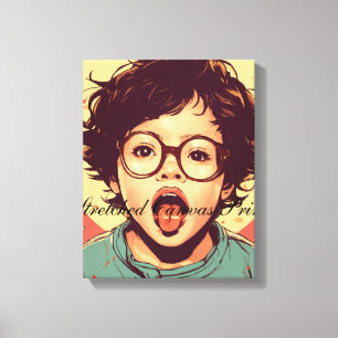 Impression de toile étirée