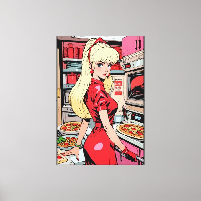 Impression de toile étirée Anime (Recto)