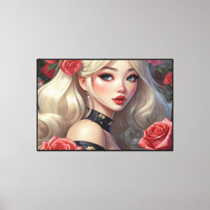 Impression de toile étirée Anime