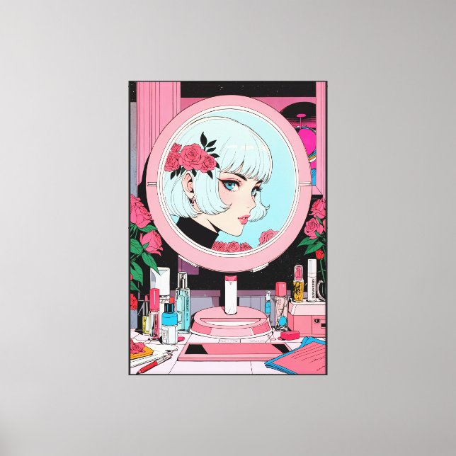 Impression de toile étirée Anime (Recto)