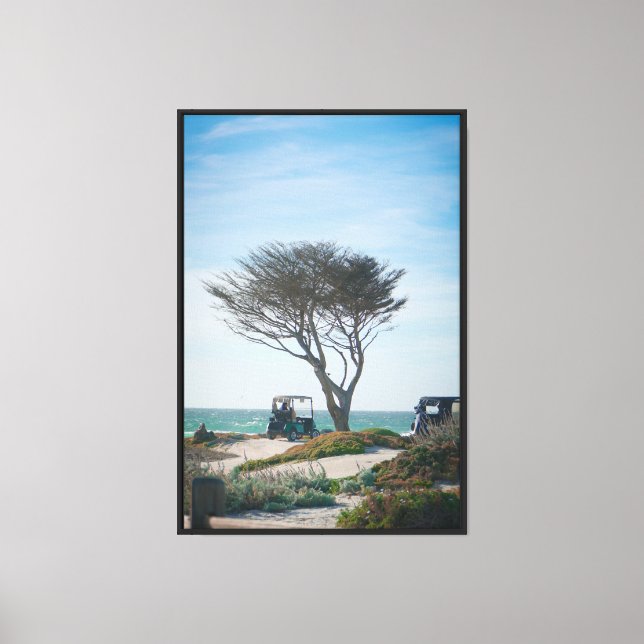 Impression de toile étirée - Carmel près de la mer (Recto)