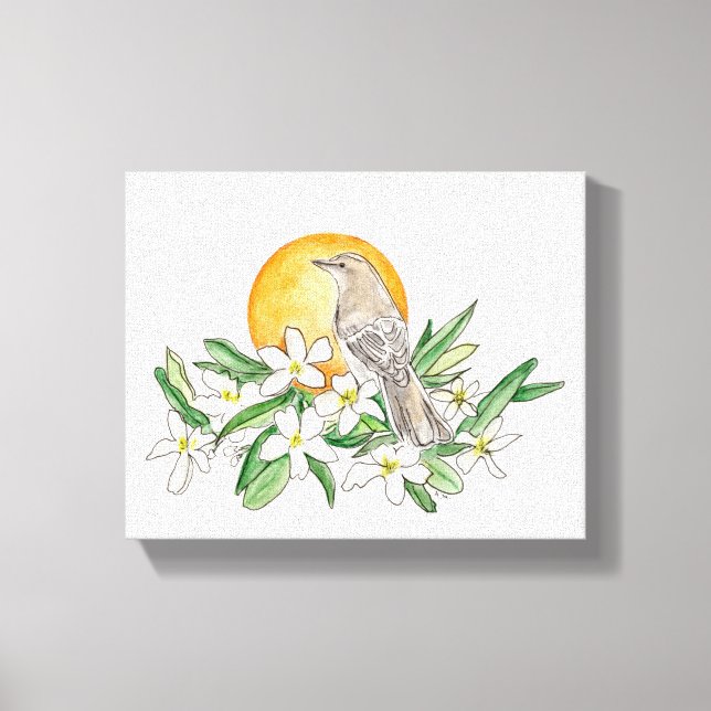 Impression de toile étirée en Floride (Recto)