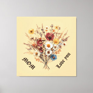Impression de toile étirée pour maman
