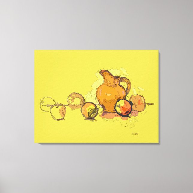 Impression de toile étirée '#STL-3d' (Recto)