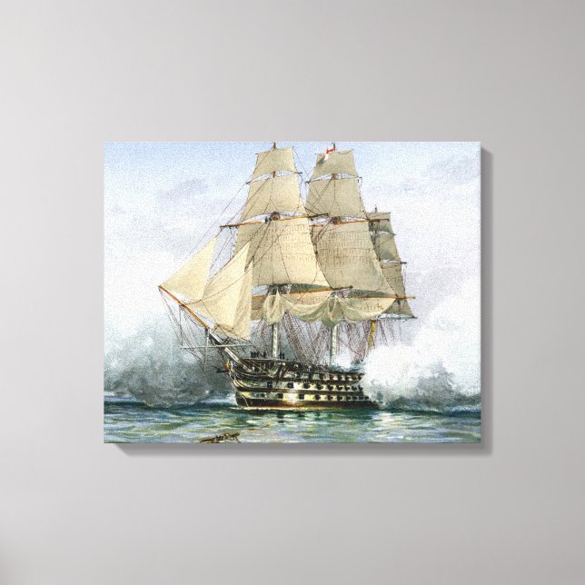 Impression de toile HMS Victory (Recto)