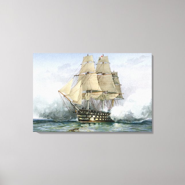 Impression de toile HMS Victory (Recto)