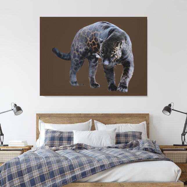 Impression de toile marron Jaguar Diablo (Insitu(Chambre))