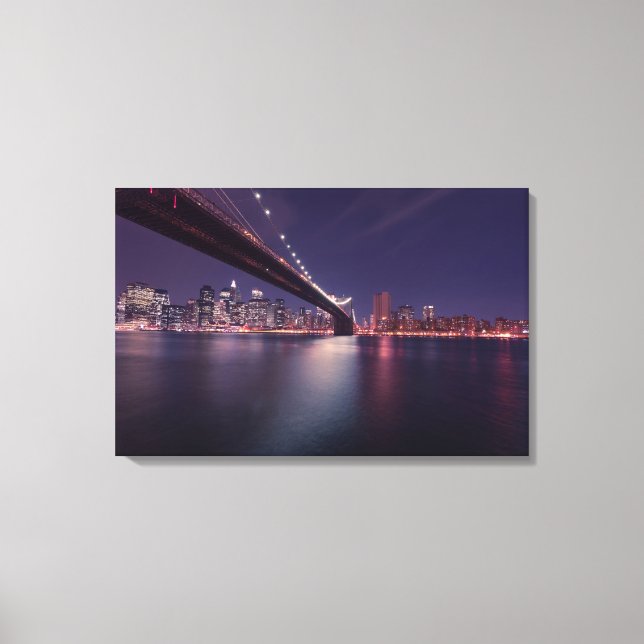 Impression de toile - New York Brooklyn Bridge (Recto)