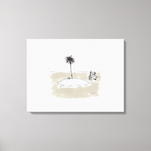 Impression de toile Peintre marquée