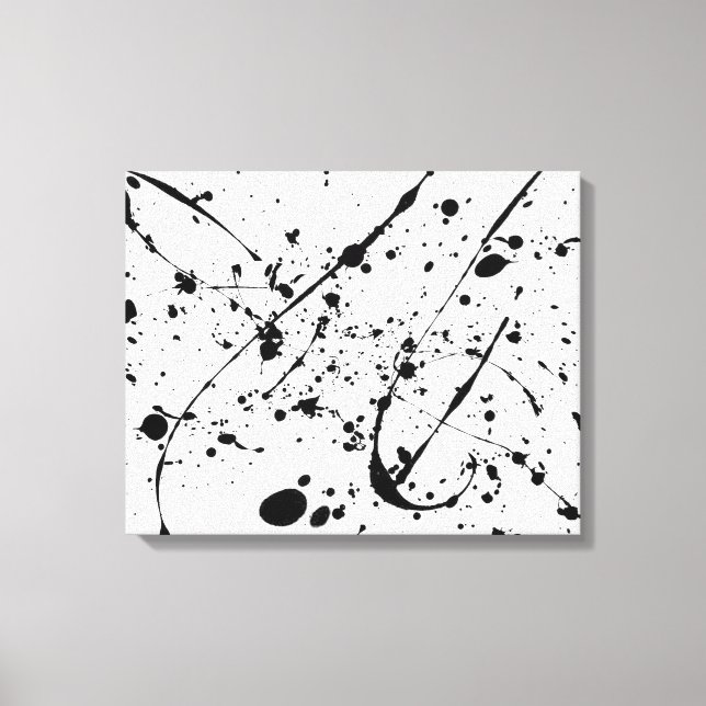 impression de toile recouverte d'une plaque noire (Recto)