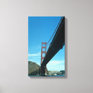 Impression de toile - Sous le pont Golden Gate