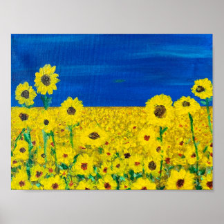 Impression de tournesol