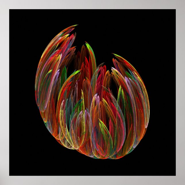 Impression de tulipe funky (Devant)