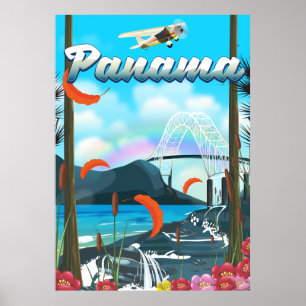 Impression de vacances sur la rivière Panama