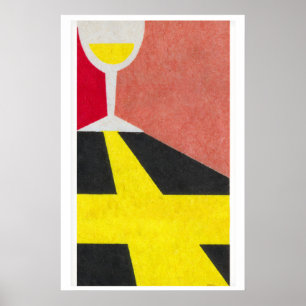 Impression de verre à vin de boîte d'allumettes vi