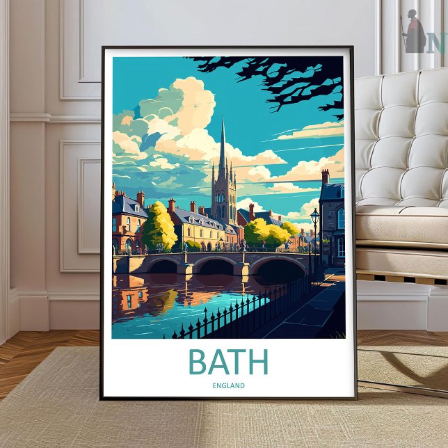 Impression de voyage à Bath, décoration murale, su (Créateur téléchargé)