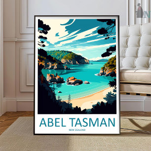 Impression de voyage d'Abel Tasman Art mural Abel