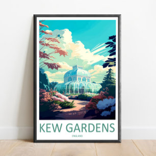 Impression de voyage de Kew Gardens Art mural Kew