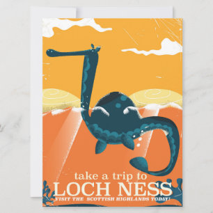 Impression de voyage du monstre du Loch ness