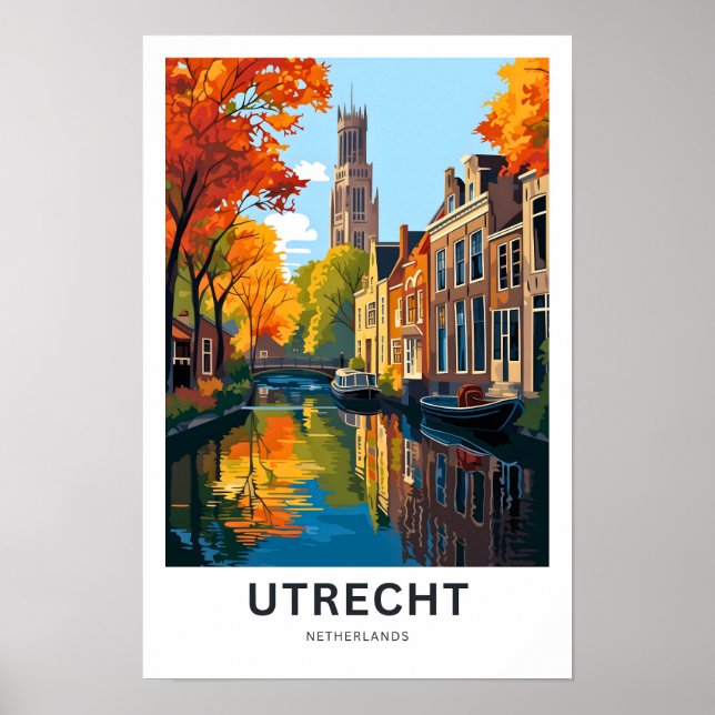 Impression de voyage Utrech Pays-Bas (Devant)